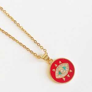 Collar Tribal Rojo