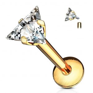 Piercing Triangle Gold