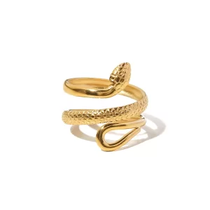 Anillo Statement Snake