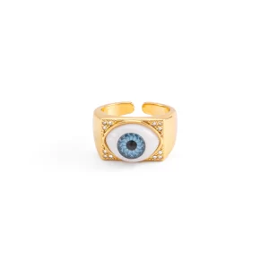 Anillo Ajustable Guardián Azul