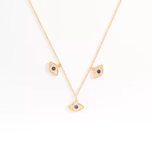 Collar Triple Ojo Turco
